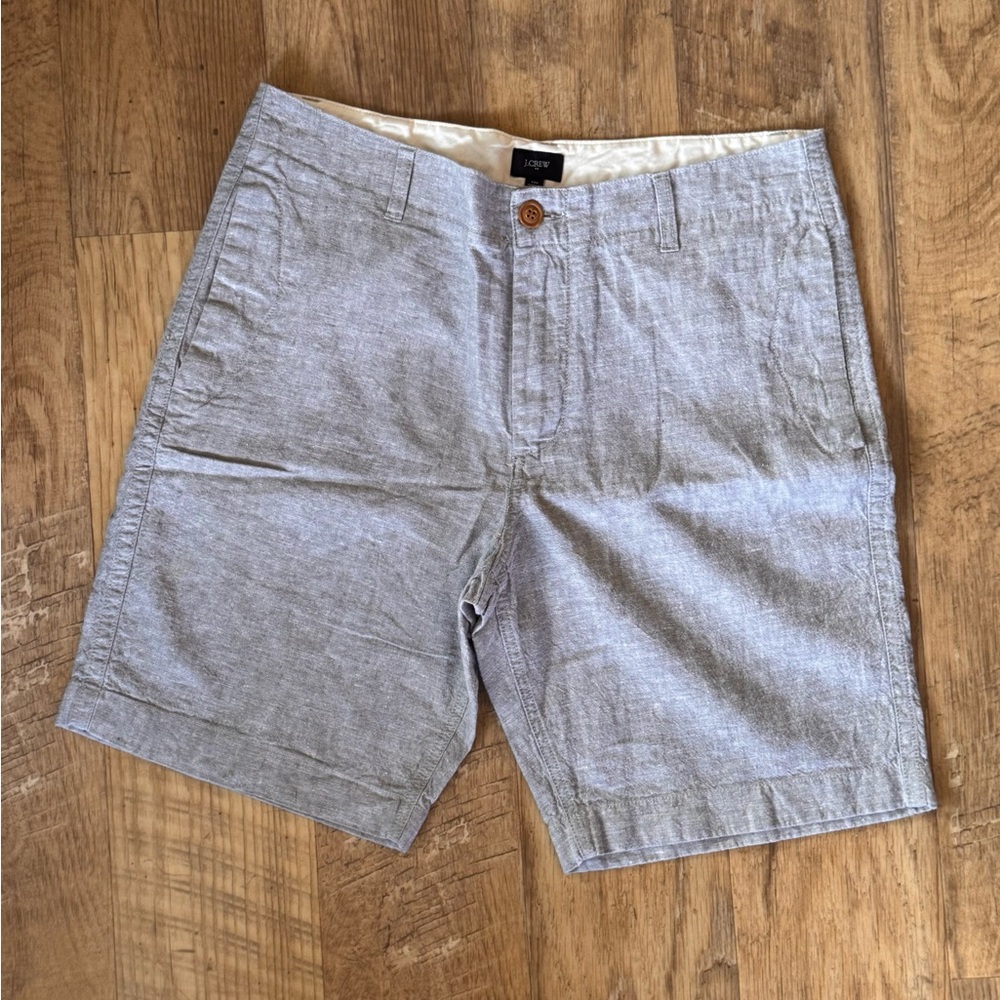 J Crew Factory Linen-Cotton Beach Short Size 33